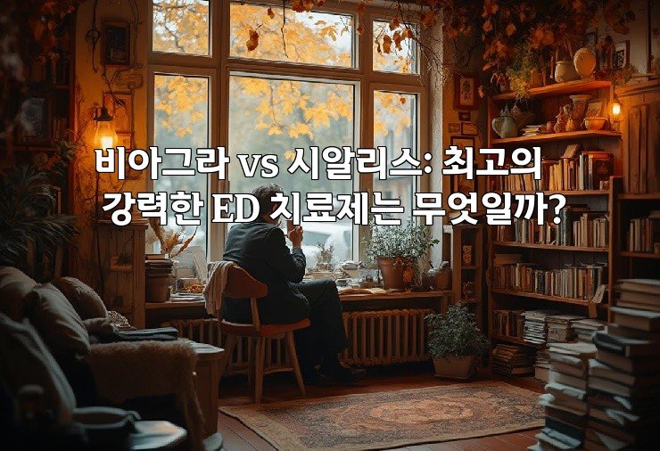 비아그라 vs 시알리스: 최고의 강력한 ED 치료제는 무엇일까?