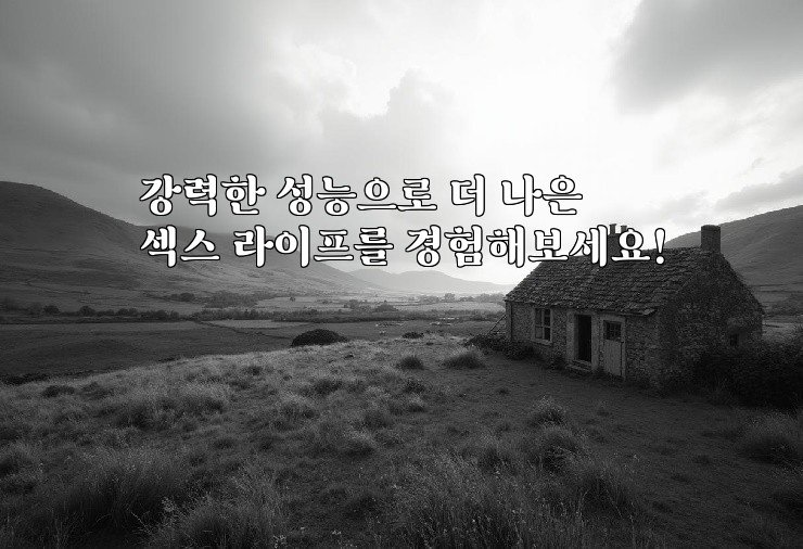 강력한 성능으로 더 나은 섹스 라이프를 경험해보세요!